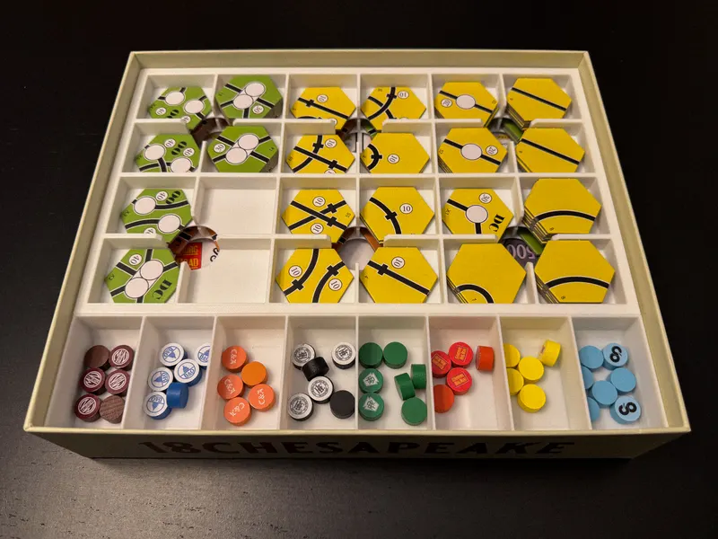 18Chesapeake board game insert